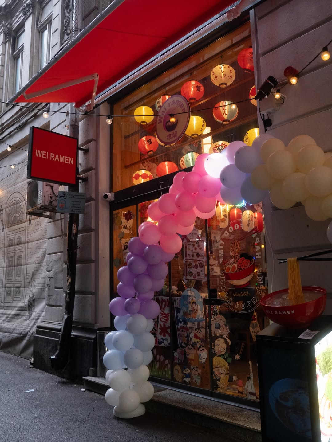 Wei Ramen București Outside